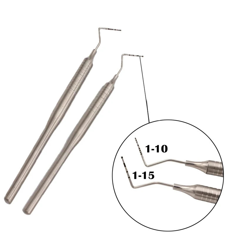 Dental Tool Products 15/10 Stainless Steel Dentist Teeth Clean Hygiene Explorer 1PC Probe hook PickD