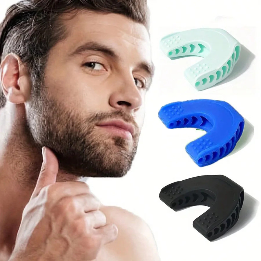 รูปร่างใหม่ Facial Jaw Exerciser และคอ Toning Jawline สําหรับผู้ชายผู้หญิงกล้ามเนื้อ Trainin ความต้า