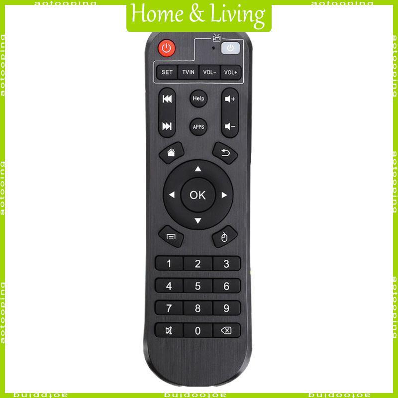 AOTOO IR เปลี่ยนรีโมทคอนโทรลสําหรับ Android TV กล่อง H96 H96 PRO + H96 MAX X2 X96 MINI X96