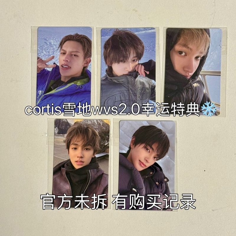 【พร้อมส่ง】Korean boy band cortis album card บั้ม บั้ม อัลบั้ม การ์ด รูปcortis เสื้อ การ์ด บั้ม เคส อ