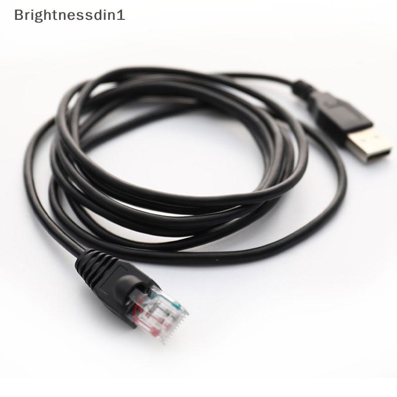 [Brightnessdin] สายอะแดปเตอร์คอนโซล USB to RS232 Serial to RJ45 CAT5 สําหรับเราเตอร์ Bq