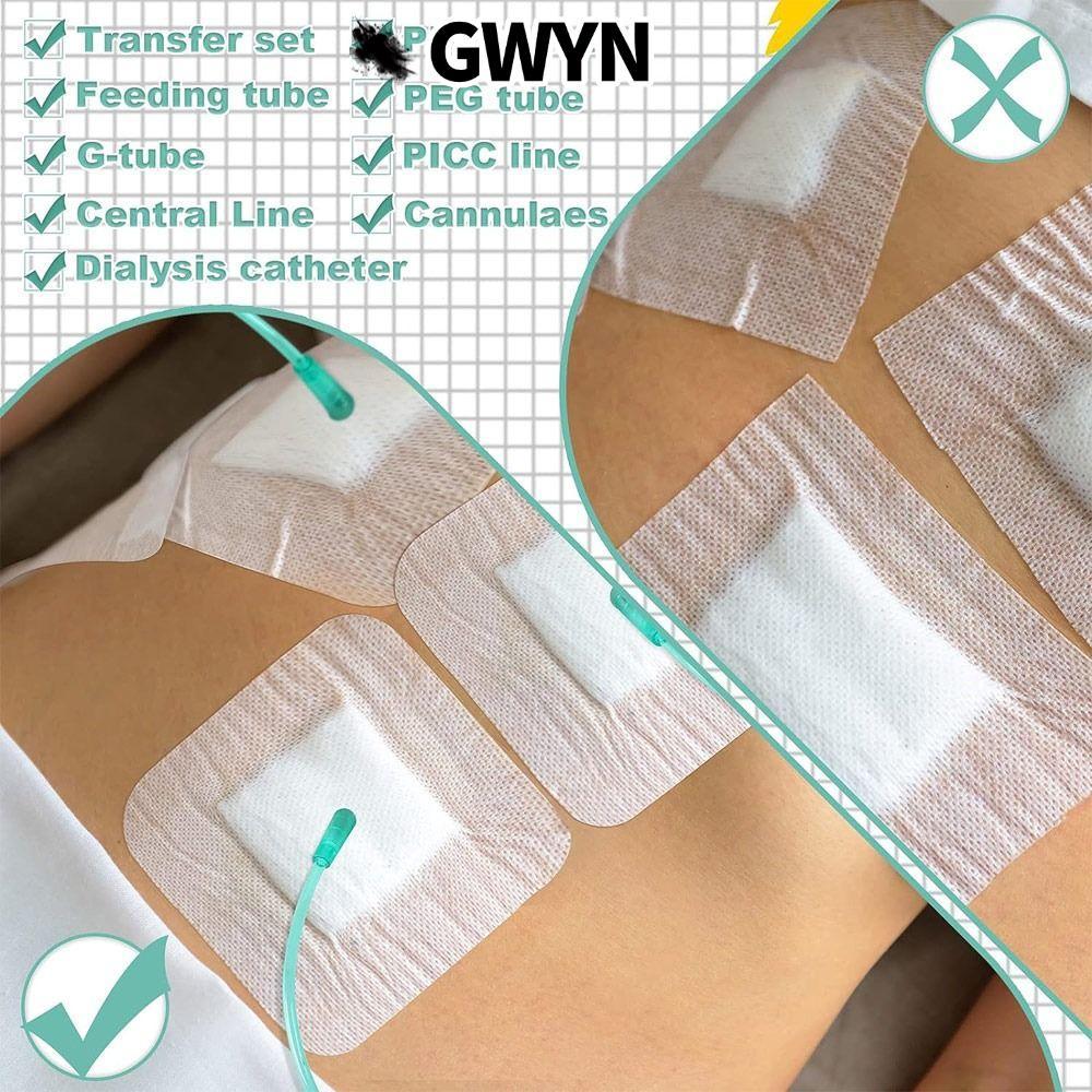 GWYN‌ 10 ชิ้น Breast Catheter Caps, ท่อบาดแผล Feeding Tubes, ทนทาน Gtube หลอด Flush Filter อุปกรณ์เส