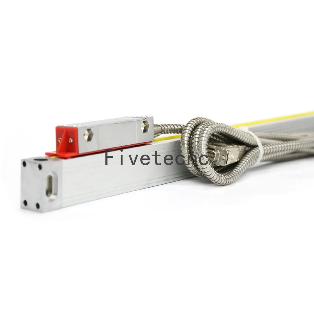 Fivetecnc 1um RS422 Linear Scale 800 850 900 950 1000 1100 1200 1300mm AA-BB-ZZ- สัญญาณ 5VDC Linear 