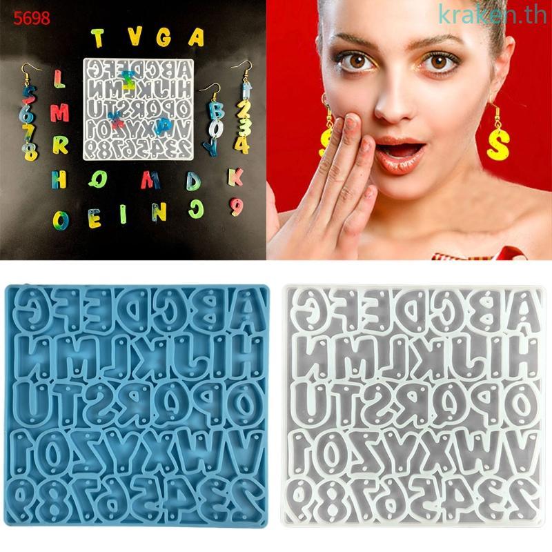 KRA Handcrafts แขวนจี้ตกแต่ง และแม่พิมพ์เรซินสำหรับสร้อยคอมือ