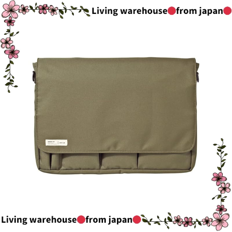 LIHIT LAB. SMART FIT Carrying Pouch A4 | Multi-Storage Organizer - Durable Cordura Fabric