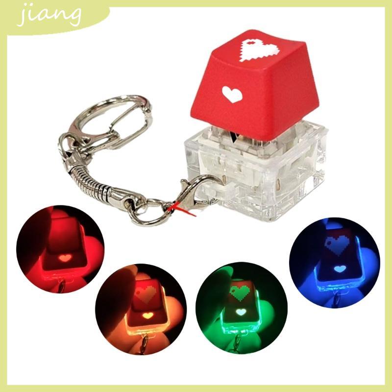 JN เครื่องทดสอบเพลาคีย์บอร์ด Keycap พวงกุญแจ Keycap พวงกุญแจเครื่องทดสอบพวงกุญแจคีย์บอร์ด Key Caps T