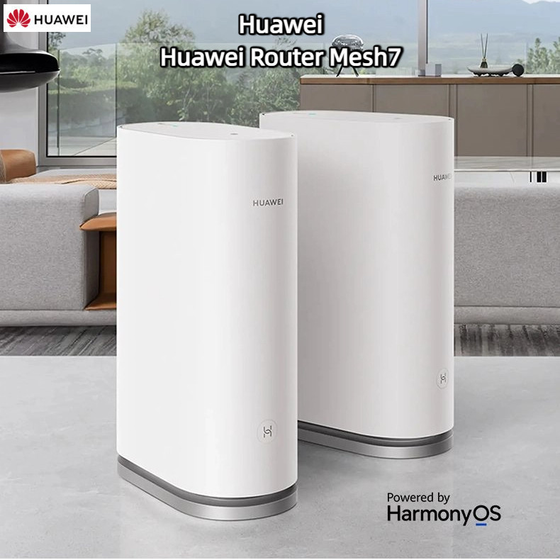 Huawei Router Mesh7 Linkage Control WIFI6 Router Gigabit Tri-Band ขยาย Router Dual Band high power W