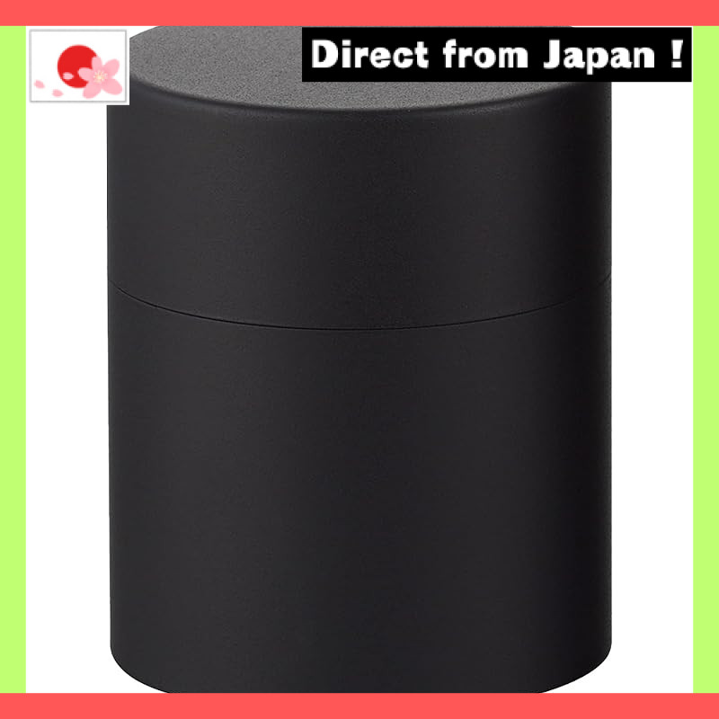 Miyazaki Seisakusho Tea Canister (Small) Kuroiro Tea Canister CHA-8【Japan Original】