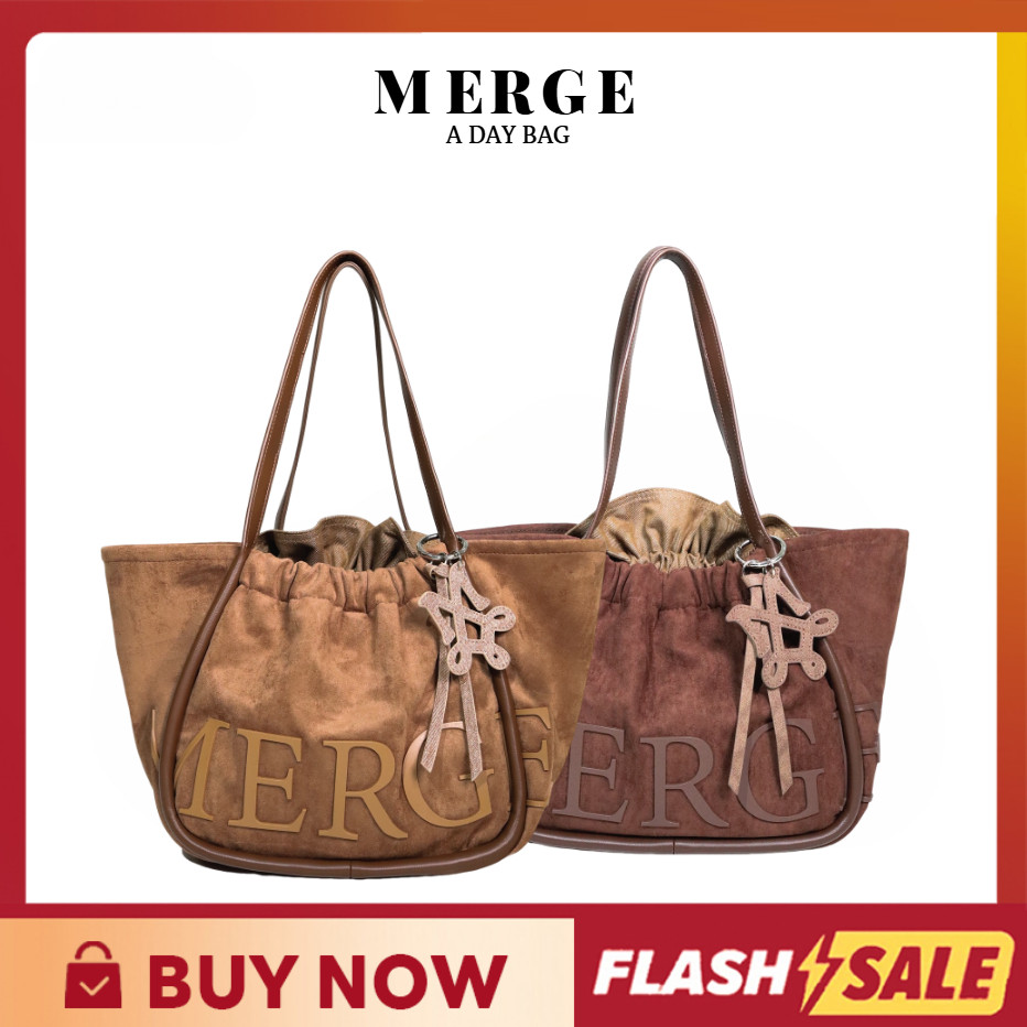 📌เป็นของแท้ 100% MERGE A DAY/Merge กระเป๋า official กระเป๋าถือ สะพายข้าง