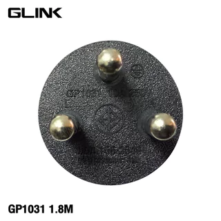 [ 1 เส้น ] GP1031 สายไฟ AC 3ขากลม ขากลม Glink มาตรฐาน มอก. 3C x 0.75 sq.mm 10A 250V สายไฟ AC 3ขา กลม Glink 10แอมป์ TI...