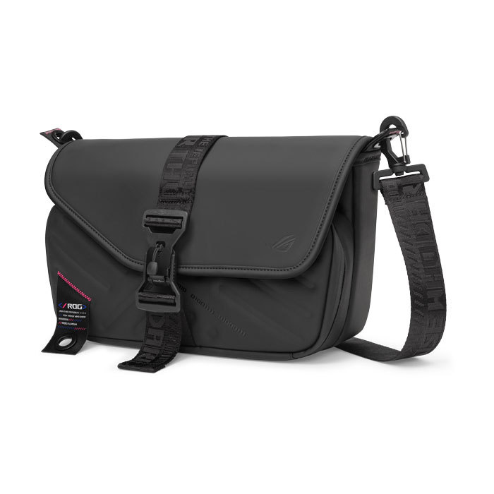 Asus ROG Slash Sling Bag 4.0(BC3004)กระเป๋าสะพายกันน้ำ สายคาดแม่เหล็ก FIDLOCK วัสดุพรีเมี่ยม
