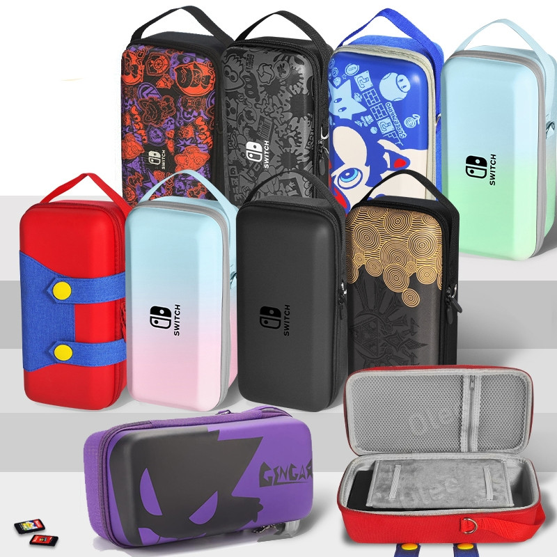 เคสพกพาสําหรับสวิตช์/OLED/NS/LITE - กันฝุ่นและกันน้ําและกันกระแทกแบบพกพาฮาร์ดเชลล์จัดเก็บกระเป๋าเกมเดินทาง - รูปที่ 5
