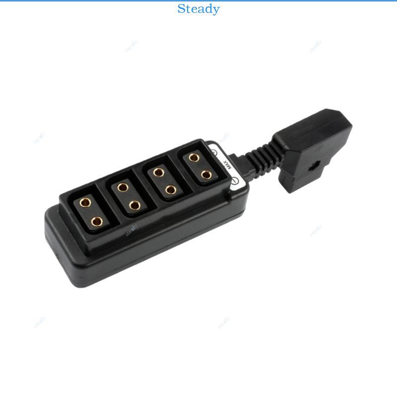 Stedy Portable D-tap to 4 D-tap Camera Power Splitter Wire การก่อสร้างน้ําหนักเบา