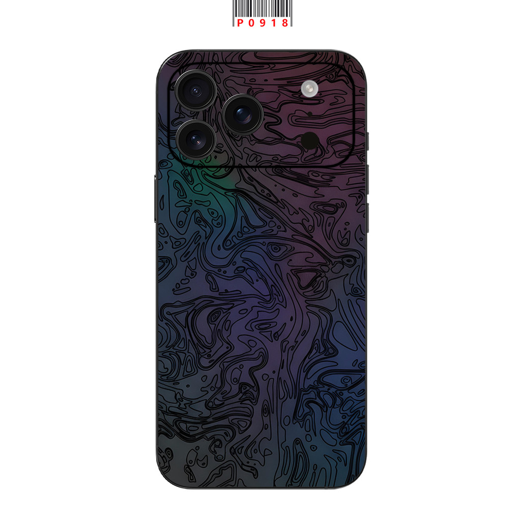 Garskin/ผิวสําหรับApple iPhone 17 16 15 14 13 Pro Max Full BodyปกหลังDecalผิว 3D Pandaด้านหลังสติกเกอร์ป้องกันฟิล์ม