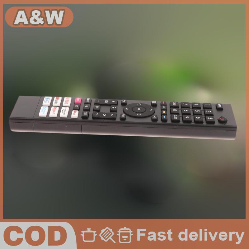 Null 1 ชิ้นสําหรับ Hisense QLED 4K UHD TV 43A6G 50A6G 55A6G 60A6G 65A6G 70A6G 75A6G ไม่มีเสียงรีโมทค