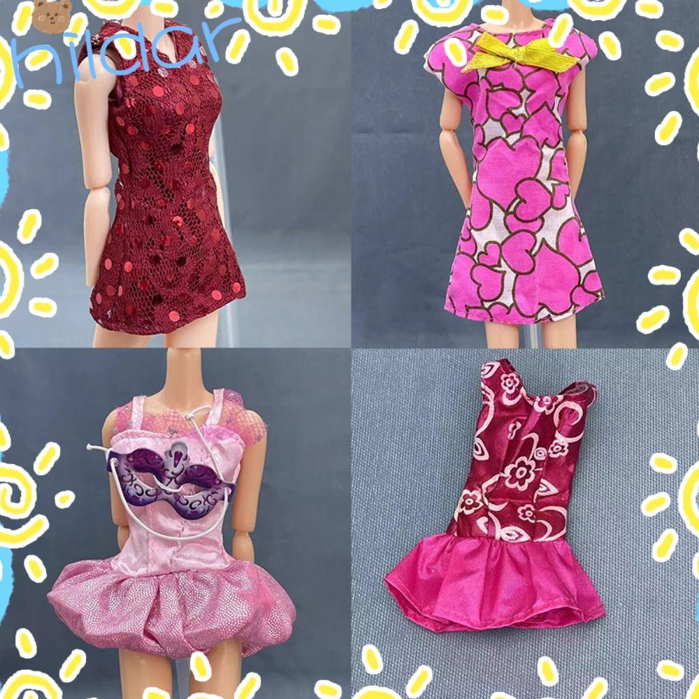 HLAR 11.5" Dolls Coat, Multi-styles Fashion Doll Clothes Accessories, Casual Wears Party Clothes Dre
