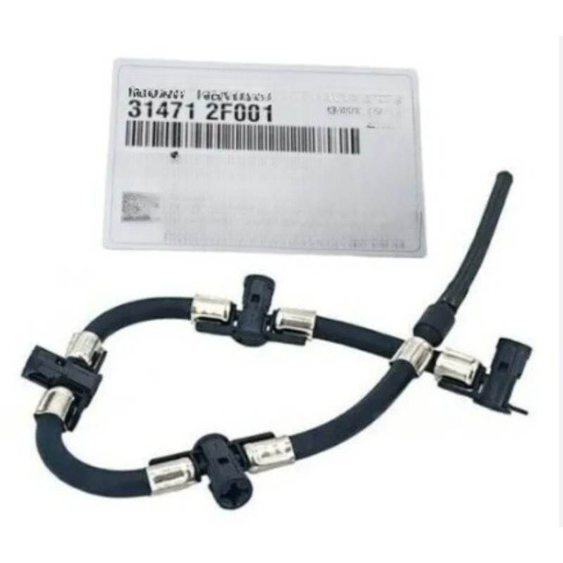 314712F001 Original การใช้กลับท่อหัวฉีดน้ํามันเชื้อเพลิงรั่วสําหรับ Hyundai Santa Fe Tucson สําหรับ 