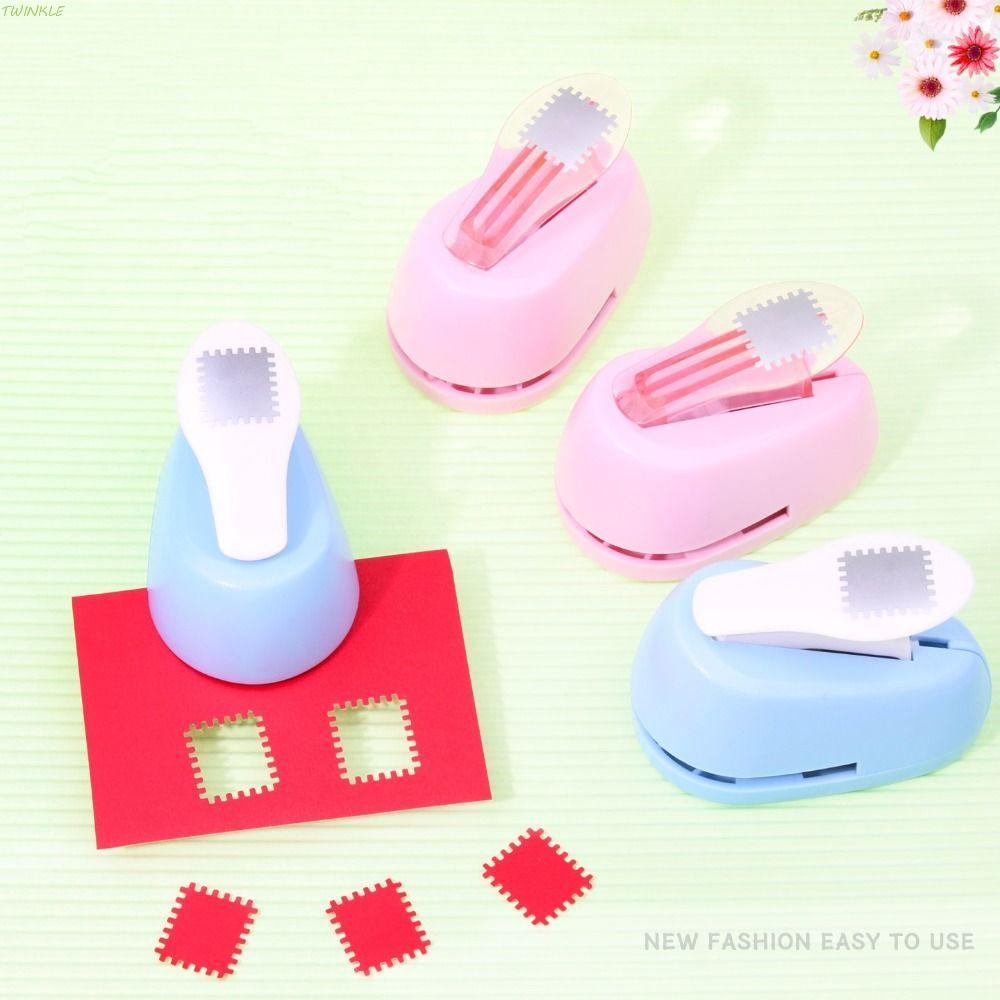 ลายนูน TWINKLE|Punches Maker Hole Puncher Stamp Border Punch, School Supplies ประหยัดแรงงานแสตมป์รูป