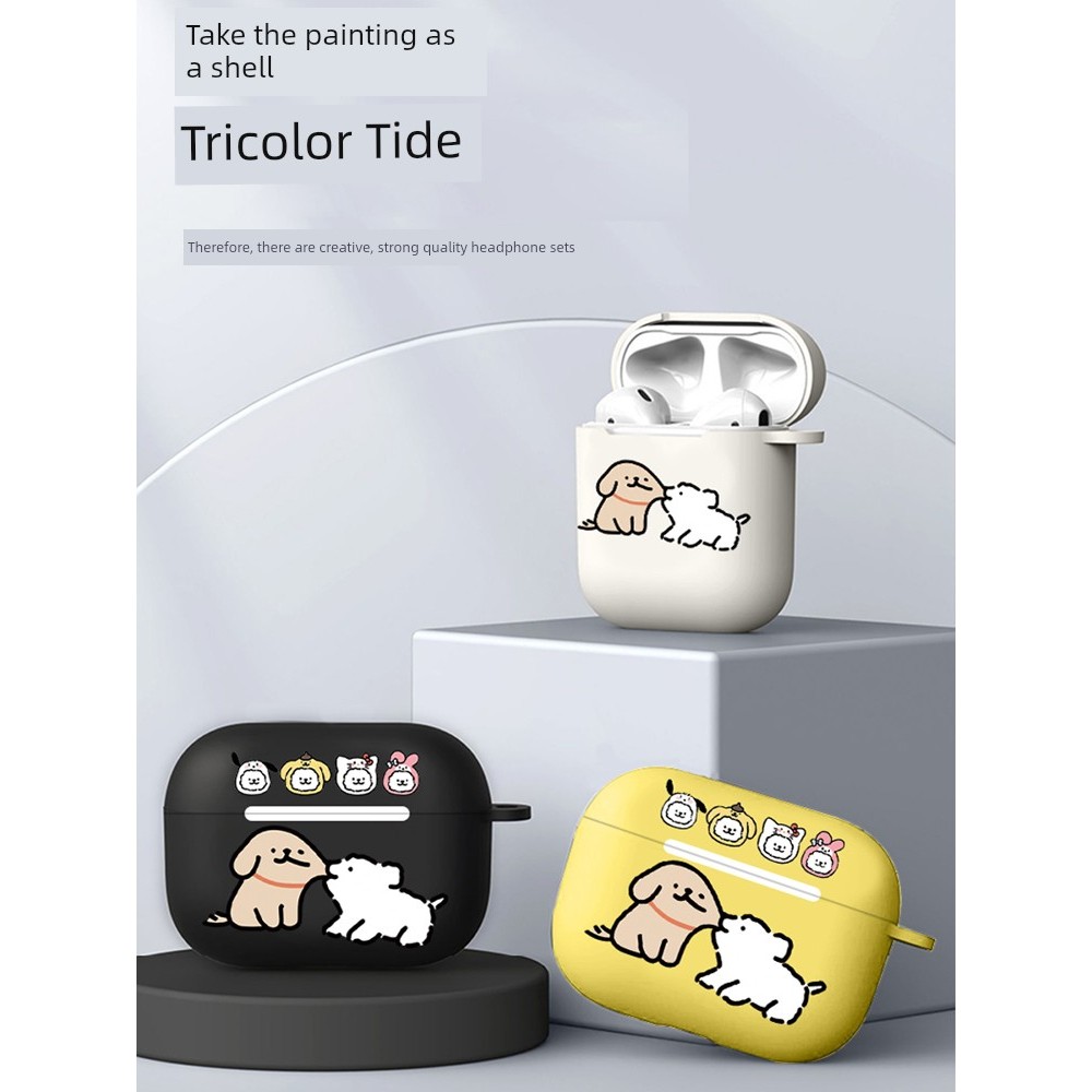 airpod pro 3 case เคส airpods pro 3 สายสำหรับลูกสุนัขเคสป้องกัน airpodspro3เคสป้องกัน airpods4เคสหูฟ