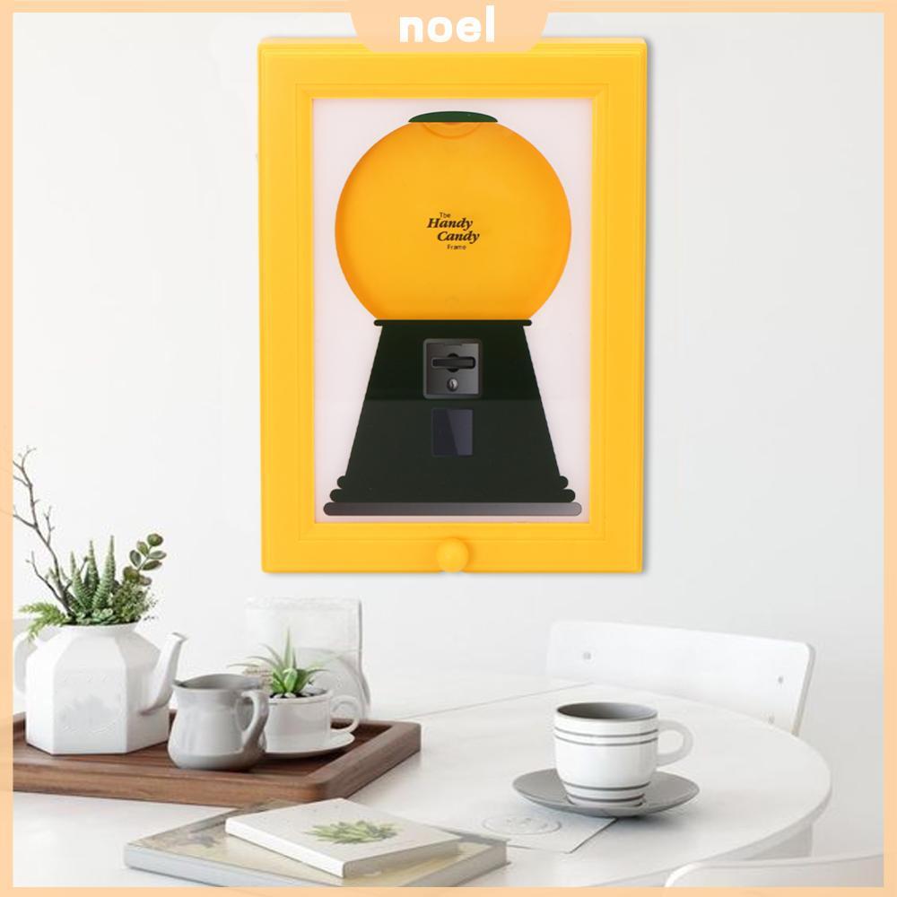 Creative Wall Mount Gumball Machine Handy Candy Frame Vintage Candy Dispenser เหมาะสําหรับของขวัญวัน