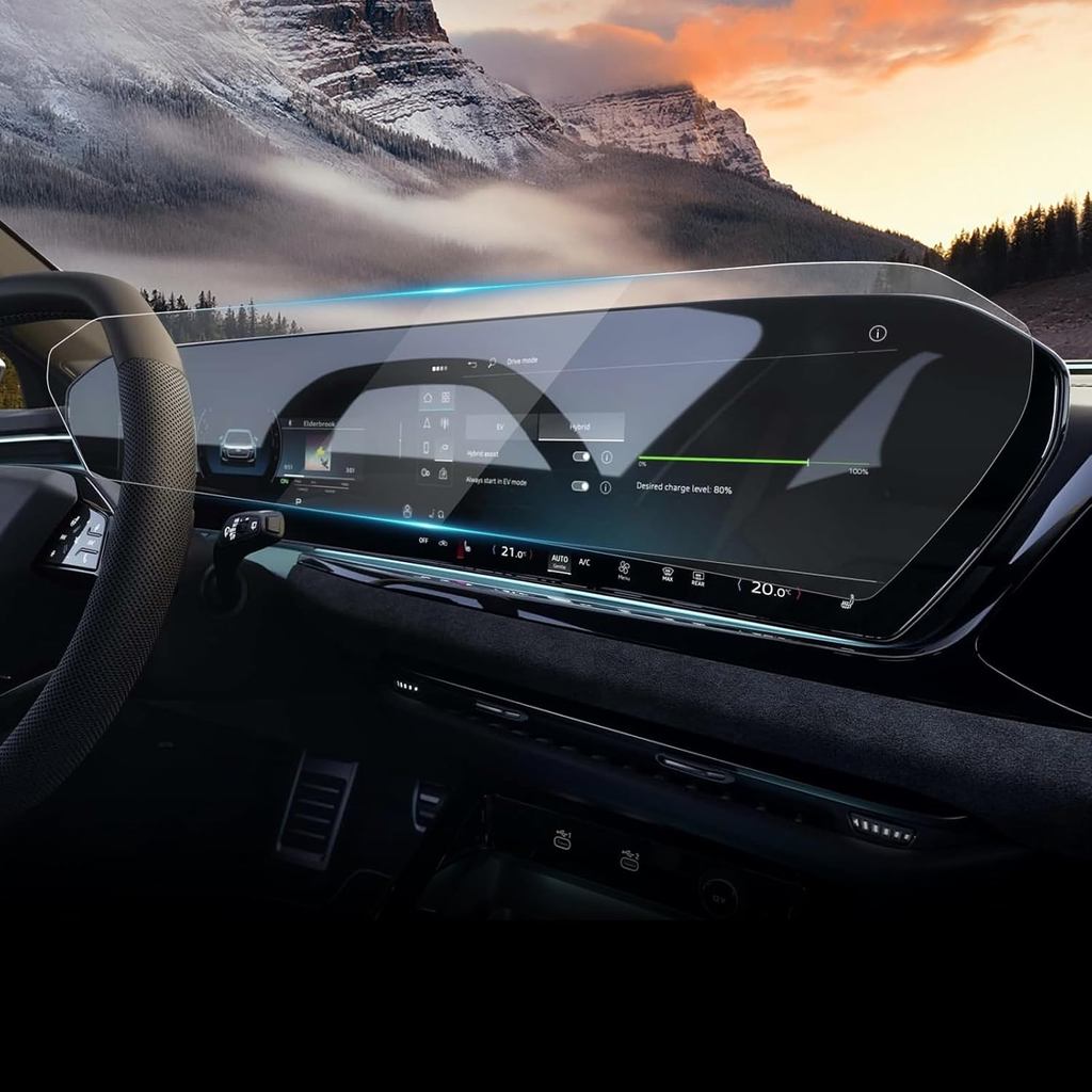 YEE PIN ป้องกันหน้าจอสําหรับ 2025 2026 Audi A5/Q5/A6/Q6 E-Tron/SQ6 E-Tron 11.9" & 14.4"