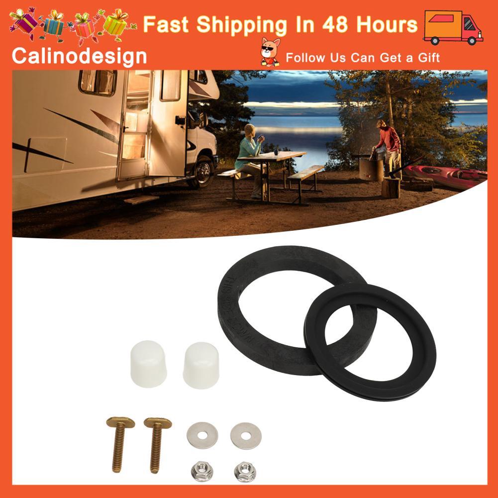 calinodesign ชุดสุขภัณฑ์ RV อุปกรณ์ติดตั้งกันสนิม 385311652 ทนทานสำหรับ Dometic 300 310 320