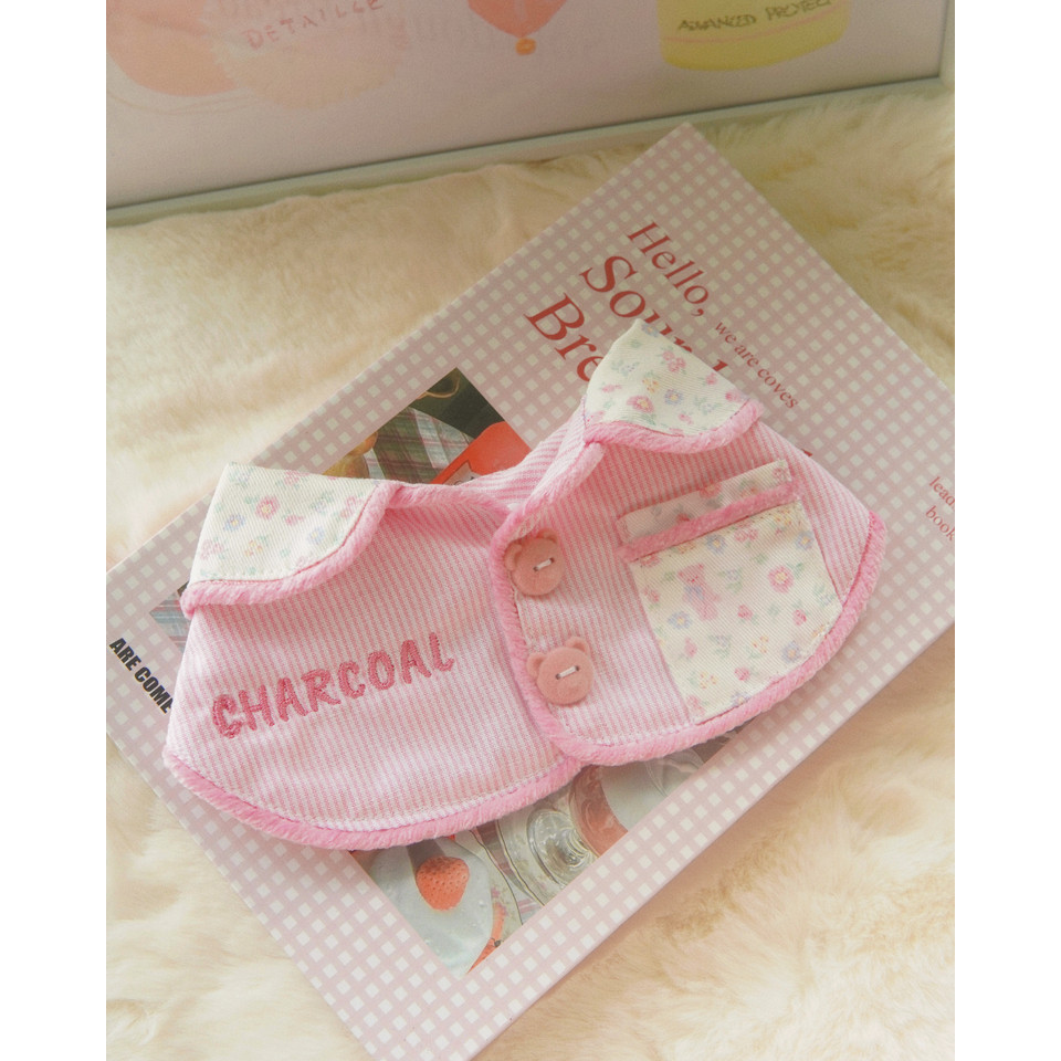 Tilly Floral Lace Top + Pink Pocket Vest