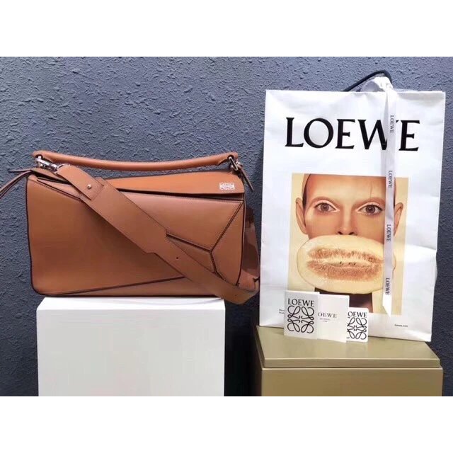 Loewe loewe Bag Large Size Crossbody Bag Female Bag Geometric Bag Shoulder Bag