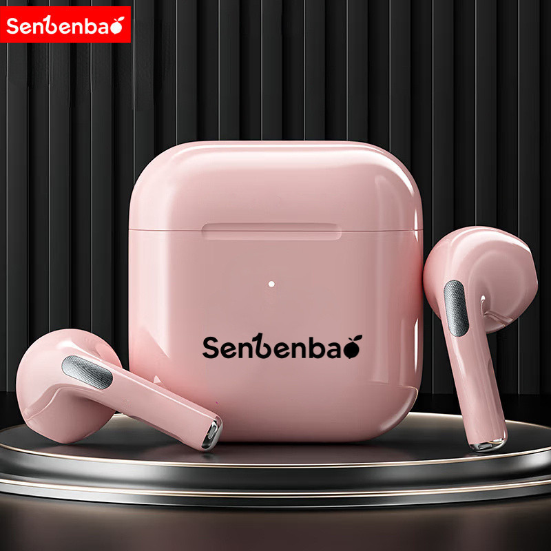 Senbenbao pro4/i13 หูฟังบลูทูธไร้สาย TWS พร้อมไมโครโฟน, หูฟังกีฬาสําหรับเล่นเกมสเตอริโอชนิดใส่ในหูสําหรับสมาร์ทโฟน
