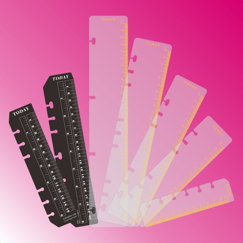 ของแจกเด็ก pencil case ขอแนะนำเครื่องเขียนนักเรียนสไตล์ญี่ปุ่นและเกาหลีเรขาคณิตใบหลวมที่คั่นหน้า PP 