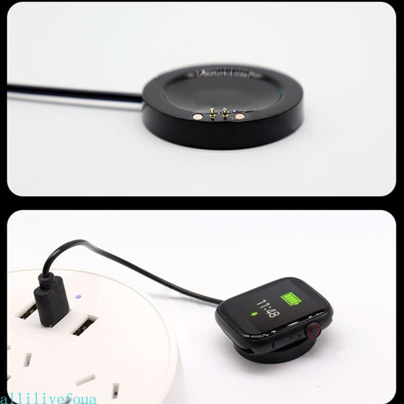 Allilivefoua Power Adapter Charger Cradle สายชาร์จเร็วสําหรับ T55+Pro T500 Smartwatch