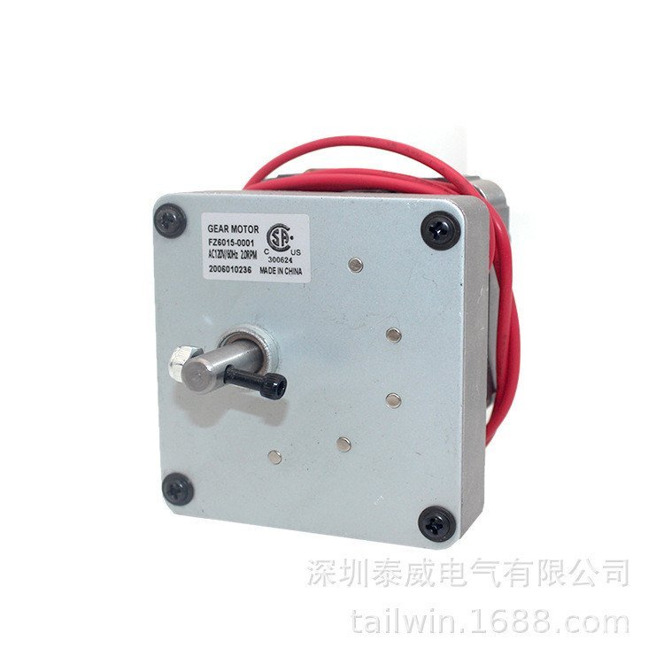 มอเตอร์ให้อาหารบาร์บีคิวมาตรฐานยุโรป 220V50z1.5 rpm1.8 rpm2.0 rpm แรงบิด 15-17N · m L5ZF