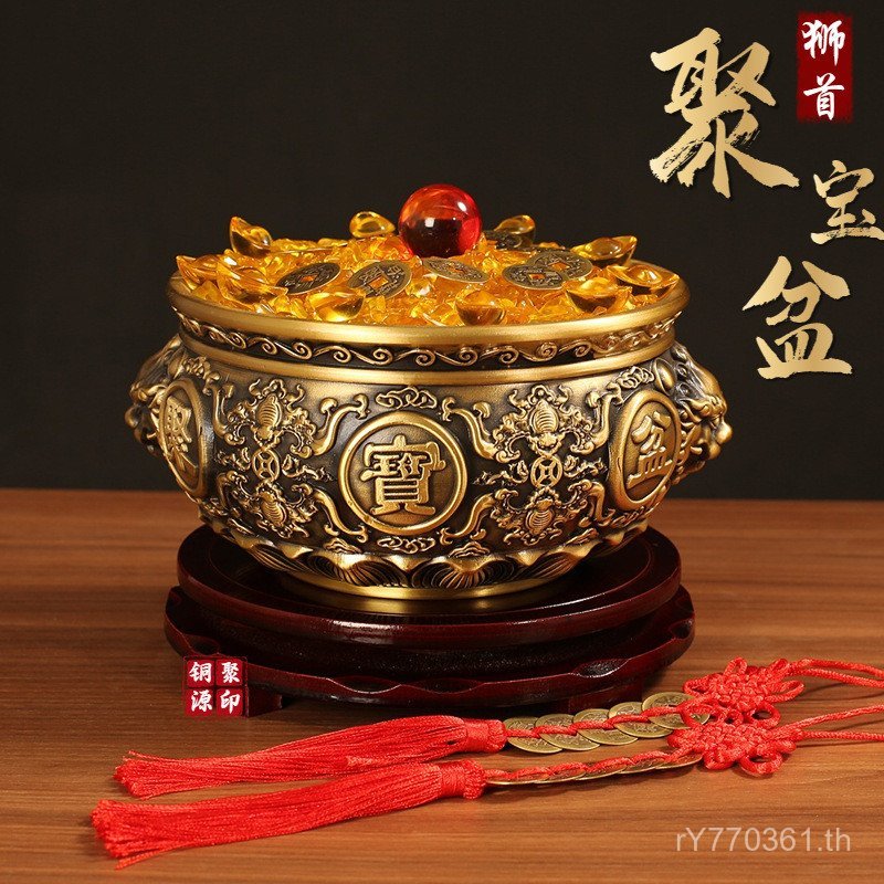 Piggy Bank Ingot เครื่องประดับ Cornucopia ทองแดงทั้งหมดทองเหลืองเปิดทองแดง First เครื่องประดับขนาดให