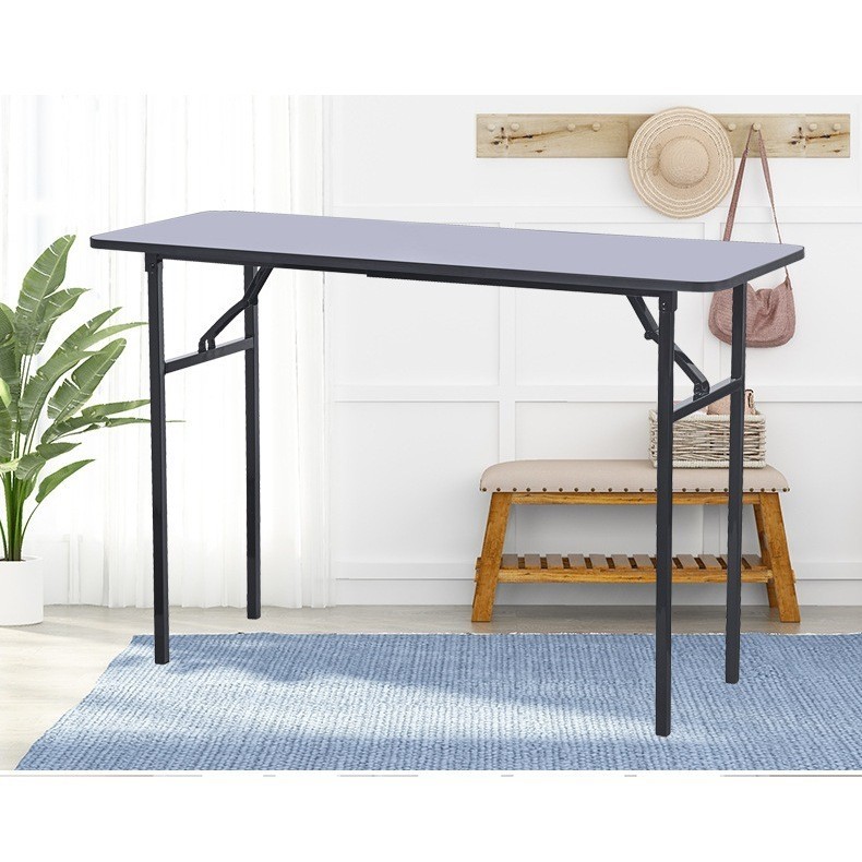 YYMโต๊ะพับอเนกประสงค์ โต๊ะอเนกประสงค์หน้ ไม่ต้องประกอบ สไตล์โมเดิร์น โต๊ะทำงาน สะดวกในการเคลื่อนย้าย