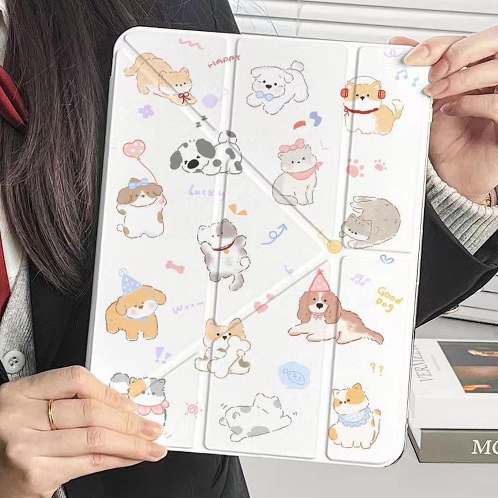 Gen11 เคส ไอแพคไม่มีช่องใส่ปากกาFor Air4/5/6/7 10.9 gen7/8/9 10.2 gen11/gen10 Y-shaped iPad Gen11A16