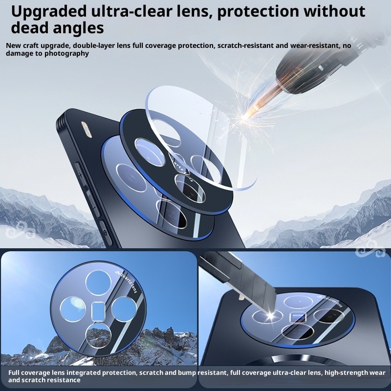 สําหรับVIVO X300 Pro AG Frostedแม่เหล็กสี่ด้านเคสกระจายความร้อนสําหรับVIVO X200 Ultra X200 Pro Mini X100 Ultra X100 Pro X200S X100Sเต็มเลนส์ป้องกันปกแข็ง - รูปที่ 2