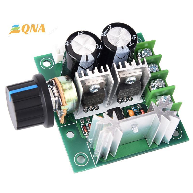 [QNA] 12V ~ 40V 10A PWM DC Motor Speed Control Switch Controller Volt Regulator Dimmer ใหม่