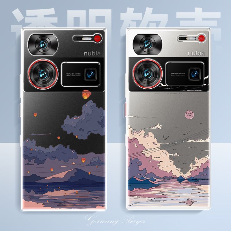 สําหรับ Nubia Z60 Ultra เคสโทรศัพท์ใหม่ Z60 Ultra โปร่งใส Ultra-thin Soft Case อินเทรนด์