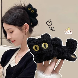 กิ๊บติดผมสไตล์เกาหลีใหม่ ลายการ์ตูนตุ๊กตาแมวน่ารัก สำหรับผู้หญิง