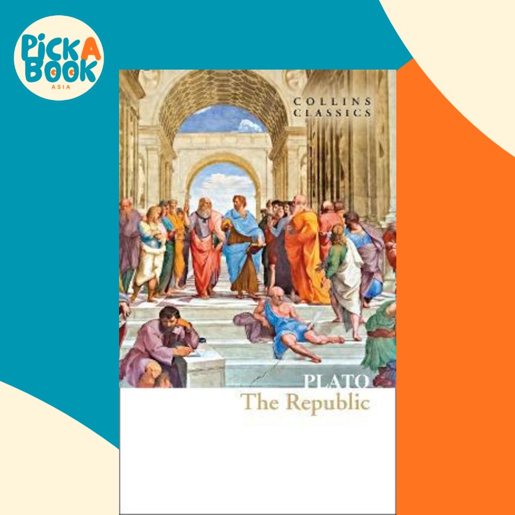 Republic by Plato (ฉบับสหราชอาณาจักร ปกอ่อน)