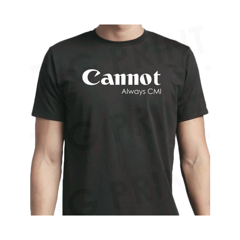 2025 Gildan ไม่เสมอไม่สามารถ Make It CMI เสื้อยืดคอลูกเรือพิมพ์กราฟิกเครื่องแต่งกายผ้าฝ้าย tee xs-3x