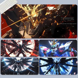 Mobile Suit GUNDAM Mouse Pad ขนาดใหญ่สําหรับเล่นเกมอะนิเมะคีย์บอร์ดเฉพาะ Pad Seaming แผ่นรองโต๊ะกันลื่น