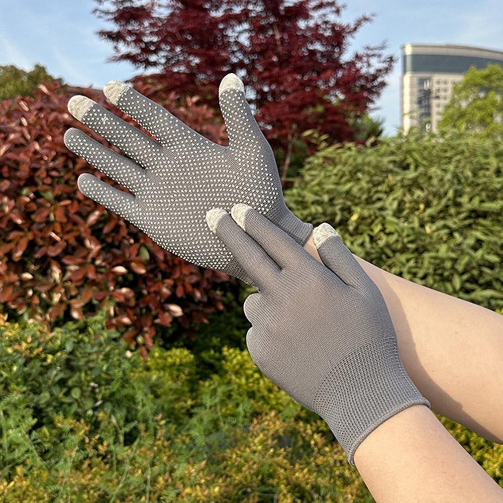 Sports Cycling Fitness Fishing Touch Screen Full Finger Gloves T5o7 LENZMOS