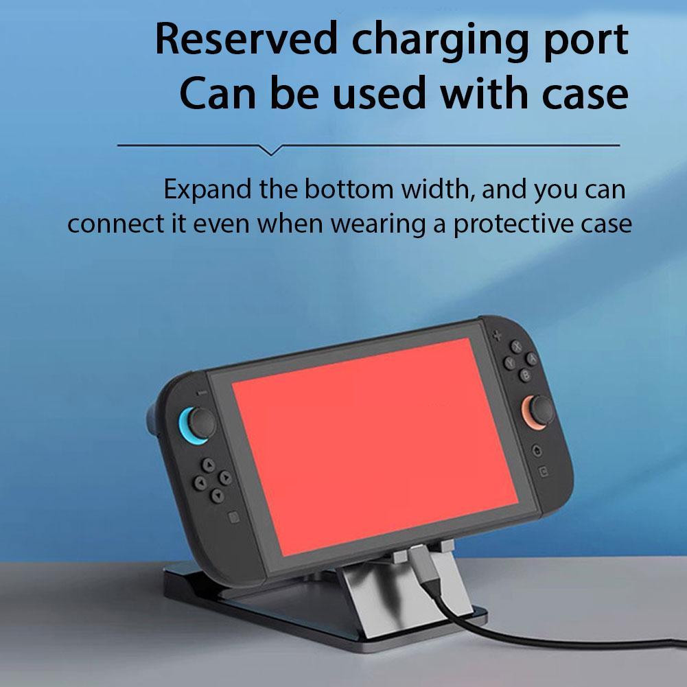 สําหรับ Nintendo Switch 2 2025 Docking Station Stand หน้าจอ Projcting การแปลงฐาน 4k @ 60hz Hdmi R5z4