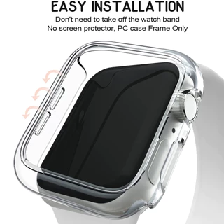TPU กรณี/ กระจกนิรภัย PC for Apple Watch IWatch Ultra SE 3 2 Series 11 10 9 8 7 6 5 49 45 46 42 44mm อุปกรณ์ปกป้องหน้าจอ