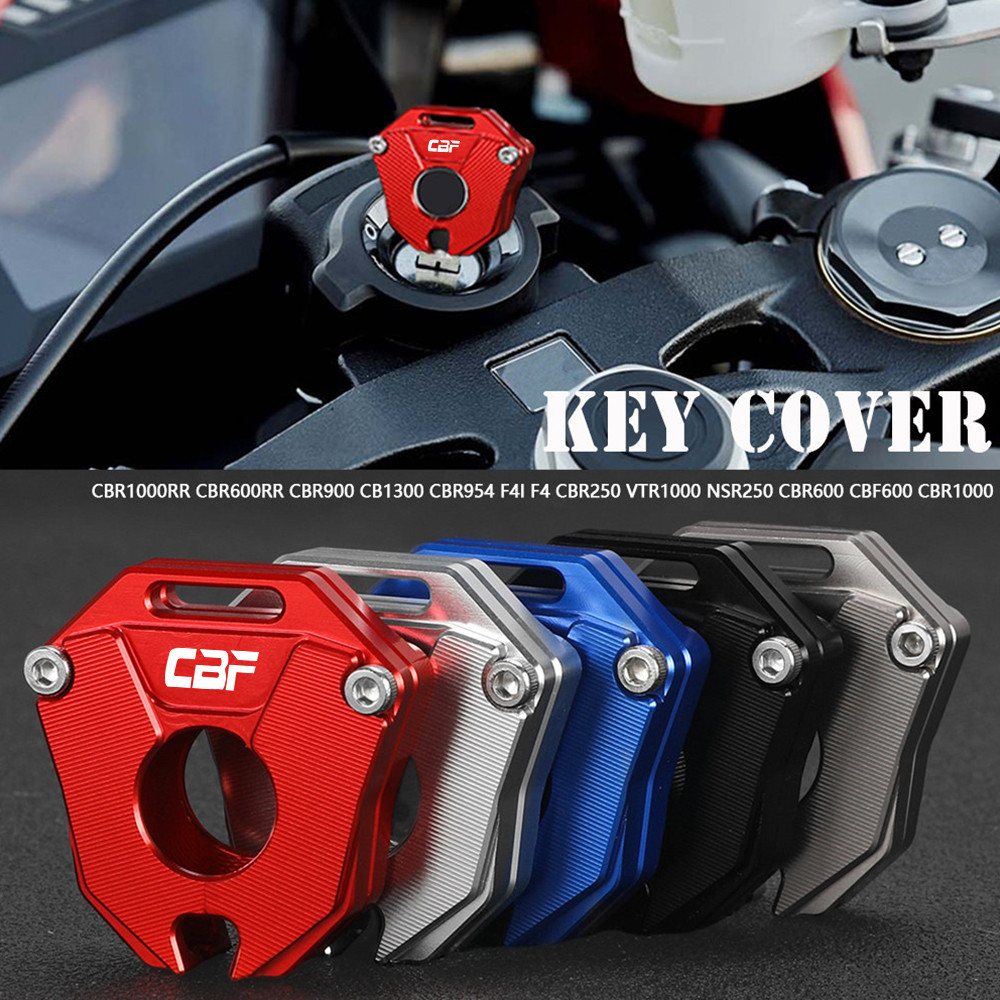 L  สําหรับ HONDA CBF125 CBF190R CBF500 CBF600 CBF1000 cbf 125 CBF โลโก้รถจักรยานยนต์ Key Shell Case 
