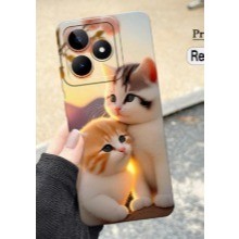 เคส Realme c53 - เคส hp - เคสมือถือ realme c53 - THICK HARDCASE SOFTCASE - ภาพซิลิโคน realme c53