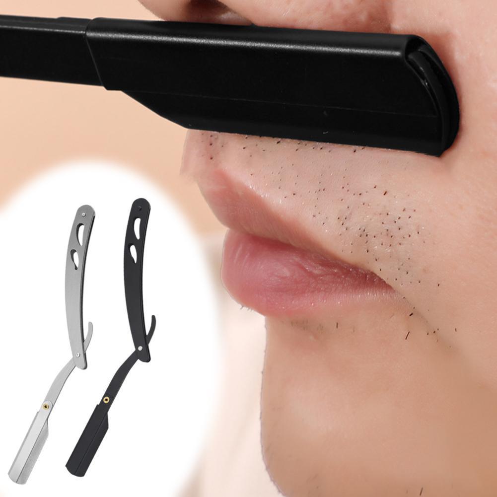 ready Stock มีดโกนผู้ถือผู้ชายสําหรับเครื่องมือตัดผม Salon Beauty Cut Beard เครื่องมือ Q3s2