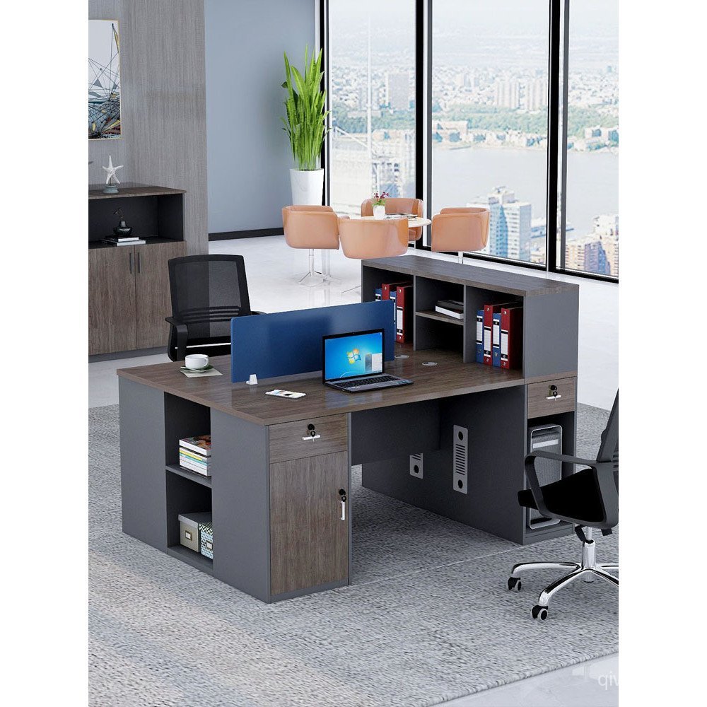 ตําแหน่งพนักงานคอมพิวเตอร์ 4 Face-to-Face Simple Combination Person Double ตําแหน่งพนักงานตารางการเง