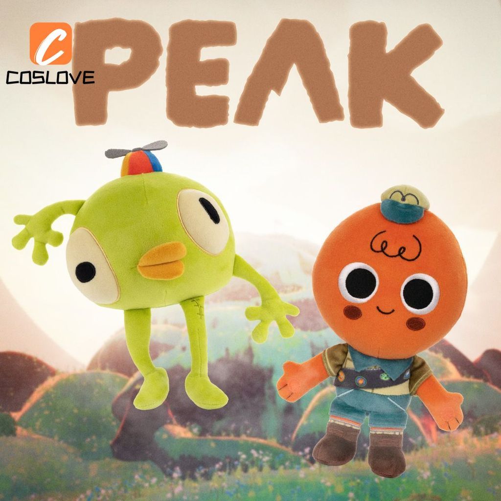 อะนิเมะเกม PEAK Bing Bong Plushie ขนาดเล็กนุ่มยัดไส้ของเล่นตุ๊กตาผ้าฝ้ายตุ๊กตาน่ารักตกแต่งของขวัญวัน